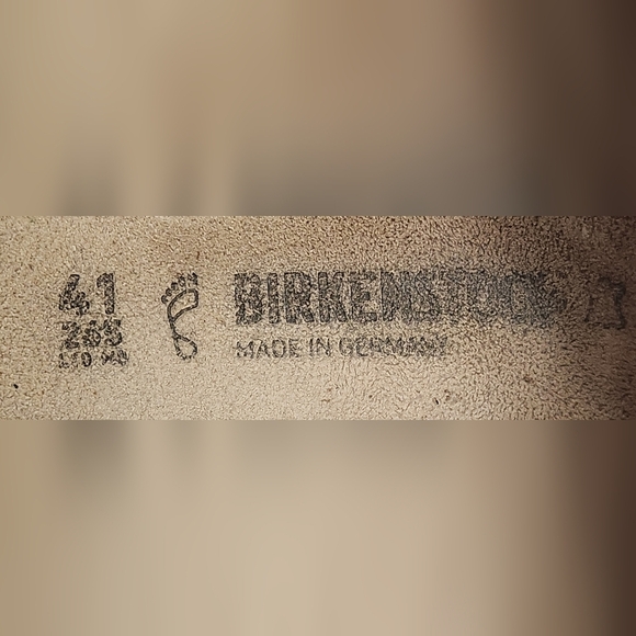 Birkenstock Women's Madrid Sandal Size 10 Slide White Strap Buckle Birko-Flor - Picture 9 of 9